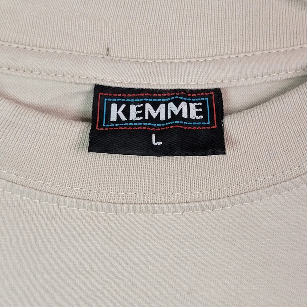 Kemme Amsterdam Holland Vintage Crested Logo Graphic Tee T-Shirt Men's L - Picture 7 of 10